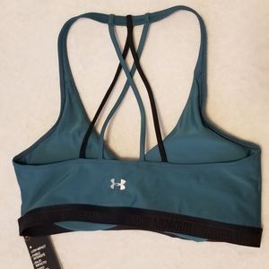 NWT Under Armour Strappy Low Impact Sports Bra 1289445 XL